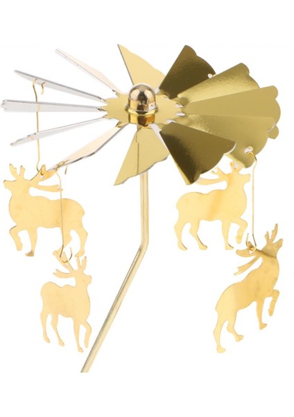 F Fityle Metal Spinners Dönen Çay Işık Mumluklar Mum Standı Dıy _ Elk (Yurt Dışından)