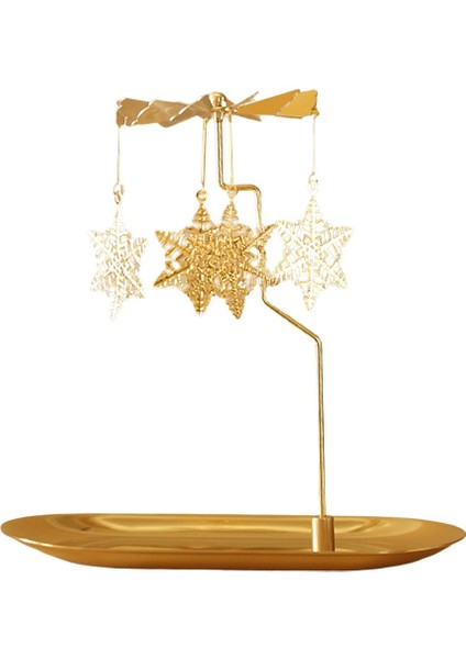 F Fityle Dönen Mum Çay Işık Tutucu Iplik Şamdan Hediye Ev Centerpieces Kar Tanesi (Yurt Dışından) fiyatları