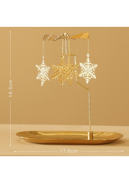 F Fityle Dönen Mum Çay Işık Tutucu Iplik Şamdan Hediye Ev Centerpieces Kar Tanesi (Yurt Dışından) modelleri