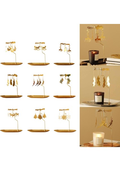 F Fityle Dönen Mum Çay Işık Tutucu Iplik Şamdan Hediye Ev Centerpieces Bisiklet Kadın Erkek (Yurt Dışından) fırsatları