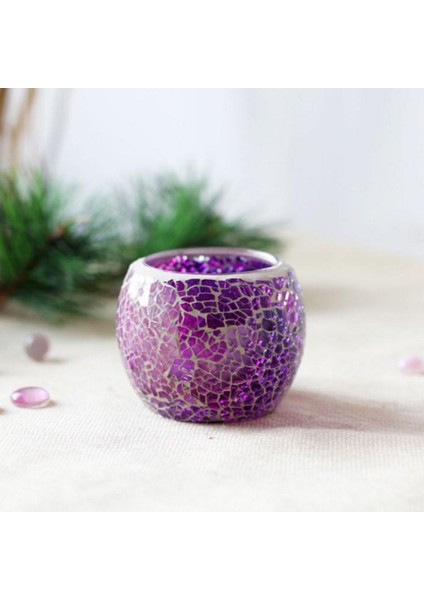 F Fityle Mozaik Lass Mum Tutucu Tealight Adventive Tutucu Düğün Decor_ G (Yurt Dışından) fiyatları