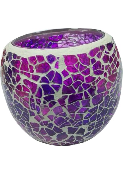 F Fityle Mozaik Lass Mum Tutucu Tealight Adventive Tutucu Düğün Decor_ G (Yurt Dışından) fırsatları