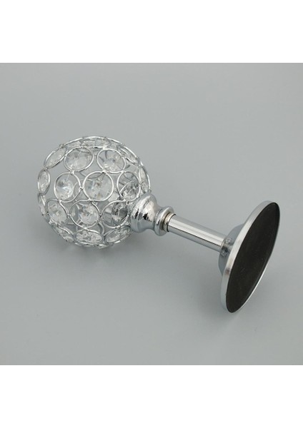 F Fityle Kristal Şamdan Düğün Mumluk Şamdan Candelabra Silver-S Gümüş - S (Yurt Dışından) modelleri