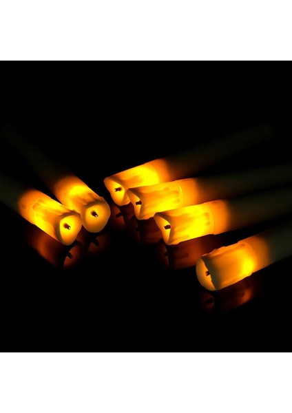 F Fityle 155MM Uzun Boylu Elektrikli LED Mum Partisi Dekor Için Alevsiz Mum Sıcak Beyaz (Yurt Dışından) fırsatları