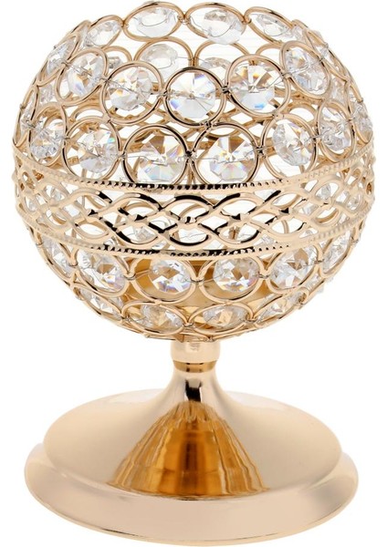 F Fityle 17 cm Küre Kristal Adalet Tealight Mumluklar Düğün Mekan Dekor Için # 5 S (Yurt Dışından) modelleri