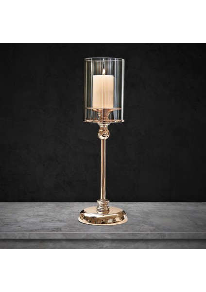 F Fityle Cam Ayağı Mumluk Standı Metal Şamdan Candlestick Düğün Dekor L (Yurt Dışından) indirimleri