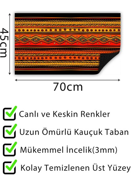 Dekoratif Kapı Önü Paspası Dekoratif Kapı Paspası Dış Mekan Paspas Ev Içi Paspası 45X70CM
