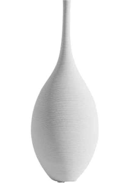 F Fityle Minimalizm Çiçek Vazo Zen Bud Vazo Masaüstü Centerpiece Vazolar Beyaz B (Yurt Dışından)