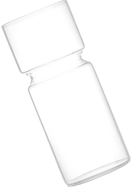 F Fityle Temizle Sümbül Cam Vazo Çiçek Ekici Pot Diy Teraryum Konteyner Dekor (Yurt Dışından)