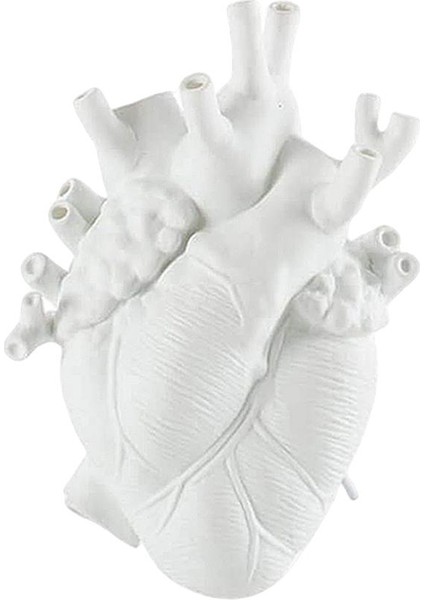 F Fityle Anatomik Kalp Reçine Heykeli Figürinler Saksı Ev Raf Masa Dekoru (Yurt Dışından) fiyatları