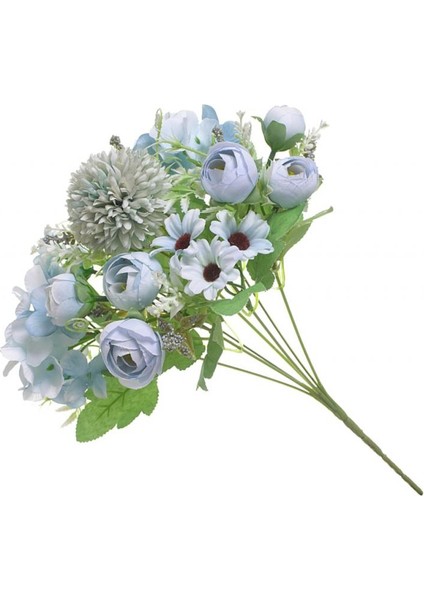 F Fityle 7 Yapay Bracketplant Demet Asılı Garland Sanat Mavi (Yurt Dışından)