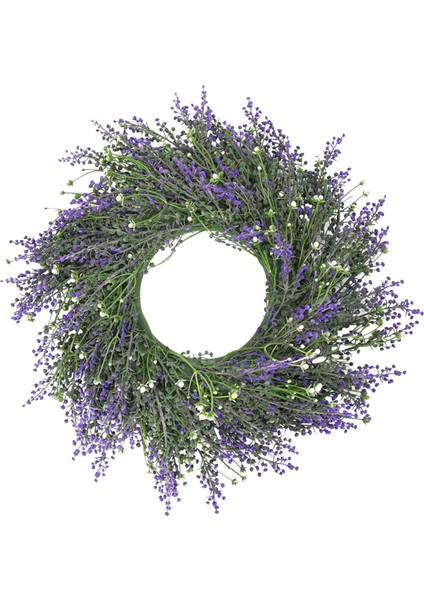 F Fityle Yapay Lavanta Çiçek Çelenk Garland Kapı Çiftlik Evi Dekor Spiderwort (Yurt Dışından)