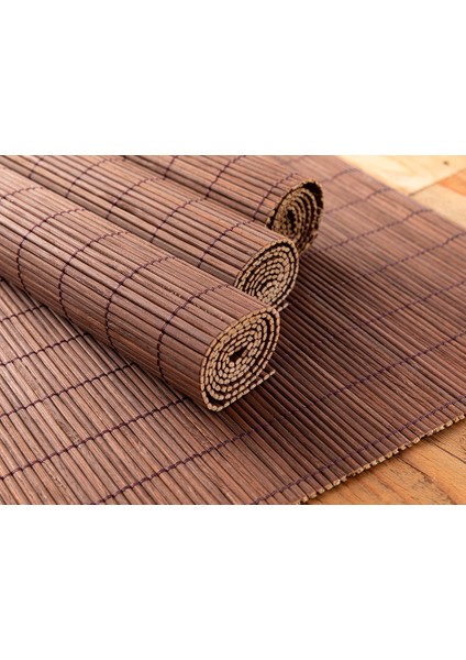 Martinez Bambu 4'lü Amerıkan Servıs 30 x 45 cm Kahve fiyatları