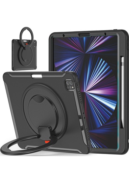 Ipad Pro 12.9 2021 Için Pc + Tpu Kılıf (Yurt Dışından)