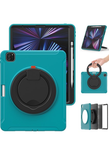 Ipad Pro 12.9 2021 Için Pc + Tpu Kılıf (Yurt Dışından)