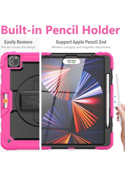 Ipad Pro 12.9 2021 Için Tablet Kılıfı (Yurt Dışından)