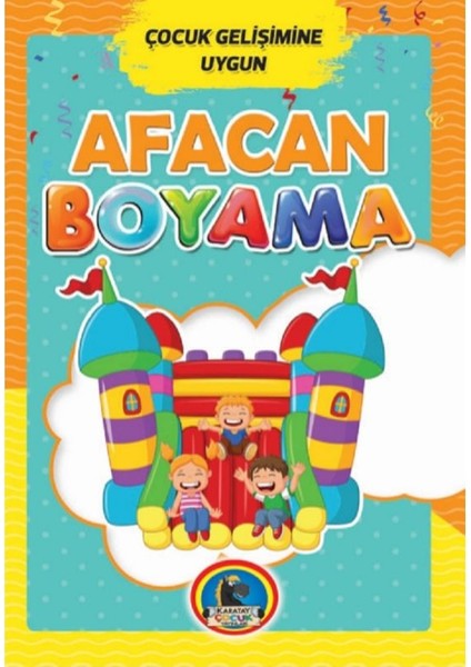 Çocuk Gelişimine Uygun Afacan İnce Boyama (1 Kitap)