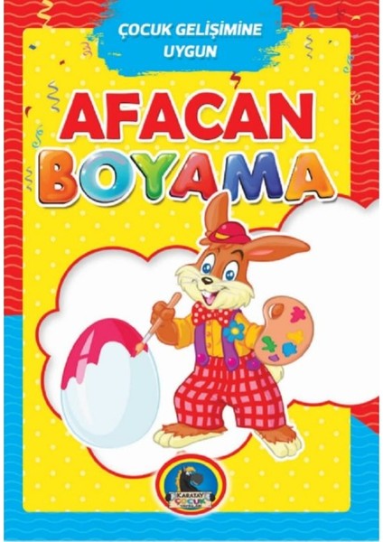 Çocuk Gelişimine Uygun Afacan İnce Boyama (1 Kitap)
