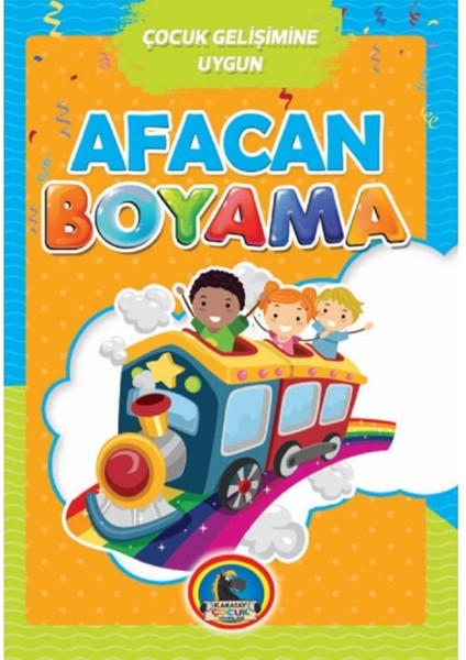 Çocuk Gelişimine Uygun Afacan İnce Boyama (1 Kitap)