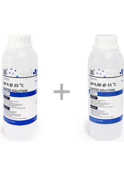 Kalibrasyon Sıvısı Seti Ph4 ve Ph6.86 500ML