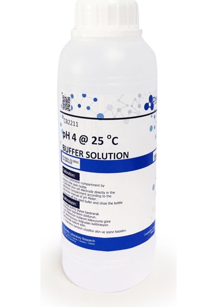 Kalibrasyon Sıvısı Seti Ph4 ve Ph6.86 500ML