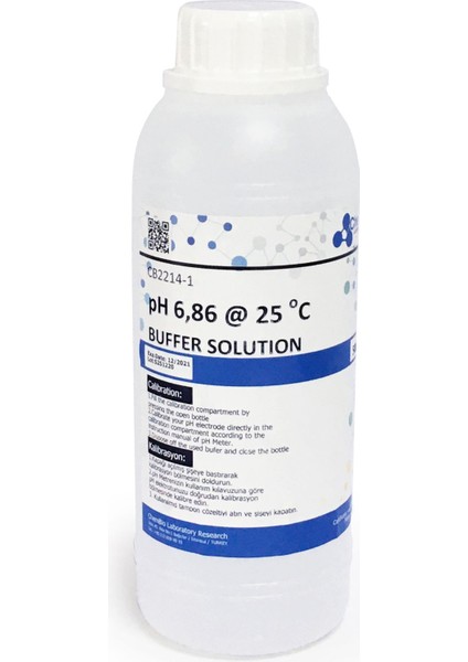Kalibrasyon Sıvısı Seti Ph4 ve Ph6.86 500ML