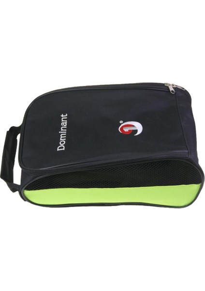 Golf Ayakkabı Çanta Ventilasyon ile Fermuarlı Seyahat Ayakkabı Çanta Siyah Sarı (Yurt Dışından)