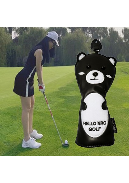 Headcover Golf Kulübü Kafa Kapak Yumuşak Sevimli Koruyucu Fairway Woods Sürücü Ut (Yurt Dışından) fiyatları