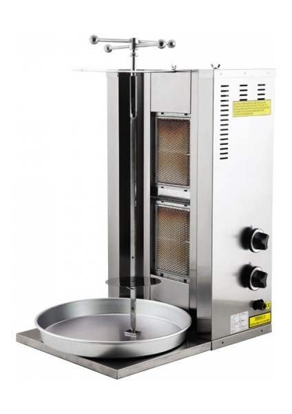Döner Ocağı Makinası 2 Radyanlı Tüplü