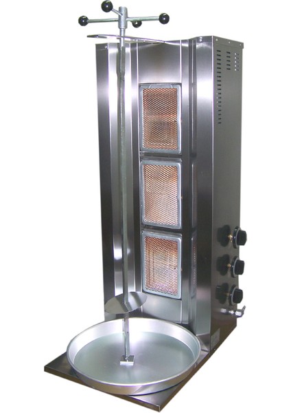 Döner Ocağı Makinası 3 Radyanlı Tüplü