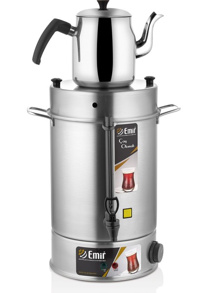 Semaver Çay Makinesi Çay Otomatı 40 Bardak