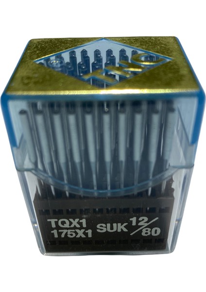 Düğme Kısa Dikiş Iğnesi Tnc Tqx1 175X1 Suk 12/80 100 Adet