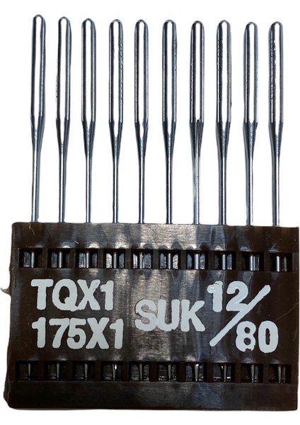 Düğme Kısa Dikiş Iğnesi Tnc Tqx1 175X1 Suk 12/80 100 Adet