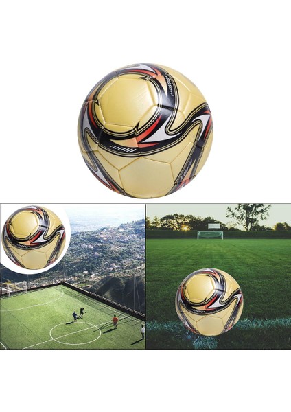 Futbol Topu Boyutu 5 Açık Oyuncaklar Dikişli Eğitim Topu Resmi Maç Sarı (Yurt Dışından) indirimleri