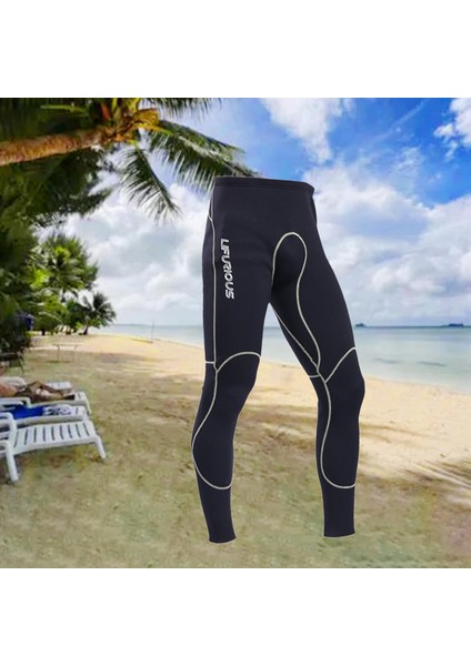 Erkek Wetsuit Pantolon Neopren Sörfü M Siyahı Için Sıcak 2mm Mayo Tutun (Yurt Dışından)