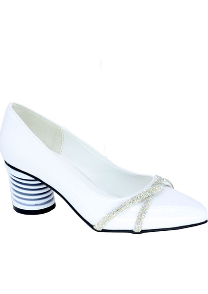 03549 Kalın Topuk Rahat Kadın Ayakkabı