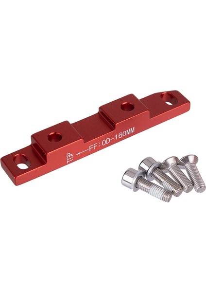 Bisiklet Disk Fren Kumpas Adaptörü Refit Aksesuarları Bisiklet FF160 Kırmızı (Yurt Dışından)