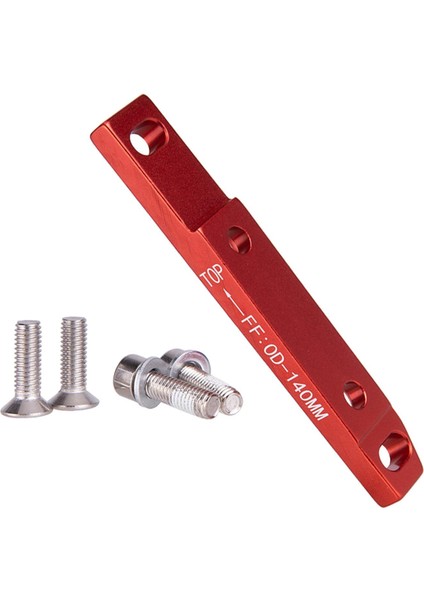 Bisiklet Disk Fren Kaliper Adaptörü Refit Aksesuarları Bisiklete Binme FF140 Kırmızı (Yurt Dışından)