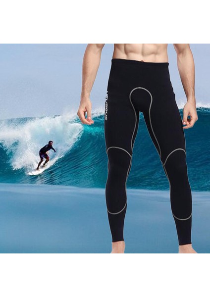 Erkek Wetsuit Pantolon Neopren Sörf S Kara Için Sıcak 2mm Mayo Tutun (Yurt Dışından)