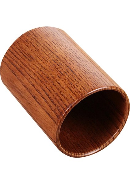 Yuvarlak Ahşap Eşyası Depolama Tutucu Mutfak Ahşap Çatal Dekor Jar 11X8 cm S (Yurt Dışından)