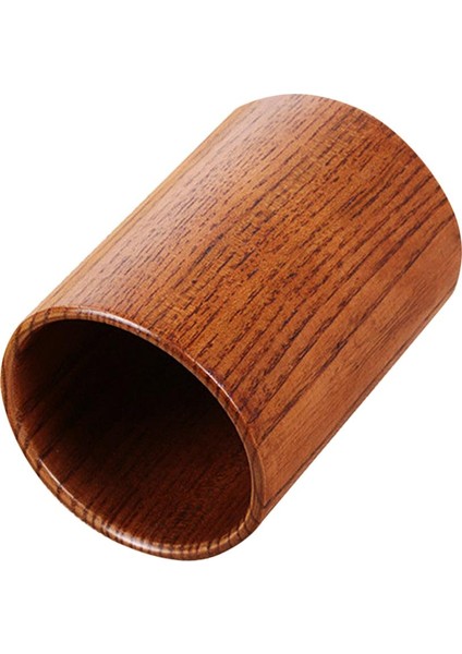 Yuvarlak Ahşap Eşyası Depolama Tutucu Mutfak Ahşap Çatal Dekor Jar 11X8 cm S (Yurt Dışından)