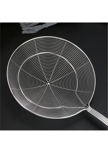 Paslanmaz Çelik Çin Spiral Kaldırıcı Skimmer Derin Kızartma Süzgeci 16CM (Yurt Dışından)