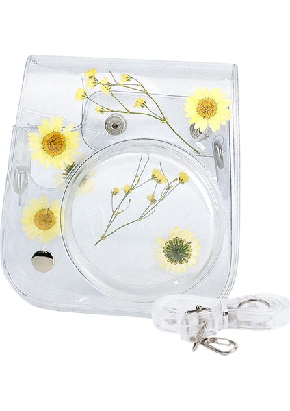 Kamera Kılıfı Taşınabilir Pvc Malzeme Için Ayarlanabilir Askı Instax Mini 11 9 8 Sarı (Yurt Dışından)
