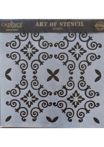 TCS012 Karo Stencil 30 x 30