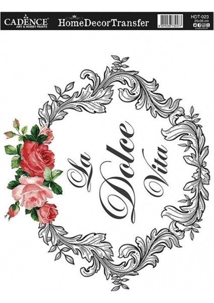 HDT023 Home Decor Kolay Transfer 25 x 35