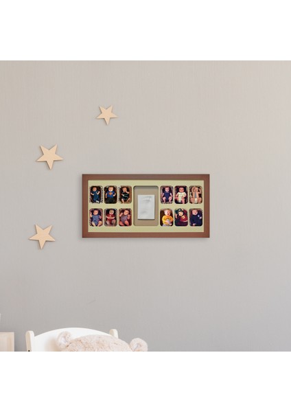 Baby Memory Prints El ve Ayak İzi 12 Aylık Çerçeve