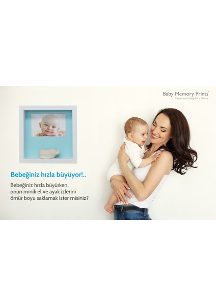 Baby Memory Prints 3D Niş Çerçeve