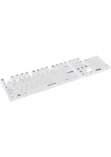 Herhangi Bir Boyut Için Pbt Keycaps Mekanik Oyun Klavyesi Kiraz Mx Elektronik Oyunu Için Uyumlu (Yurt Dışından)