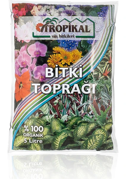 Bitki Toprağı Genel Bitkiler 5 Lt