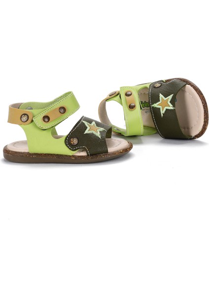 Kiko Kids Şb 243-50 Günlük Erkek Çocuk Ilk Adım Sandalet Terlik